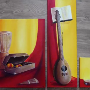 La pause des instruments